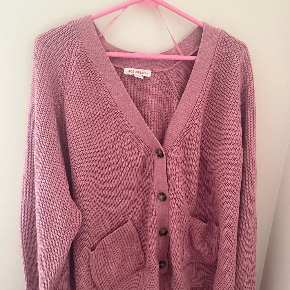 Joe fresh cardigan 2x